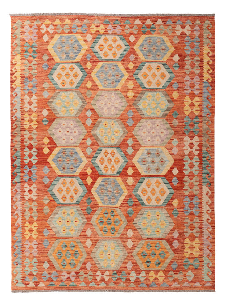 Kilim Maimana Koberec 237x173cm - Vlněný koberec