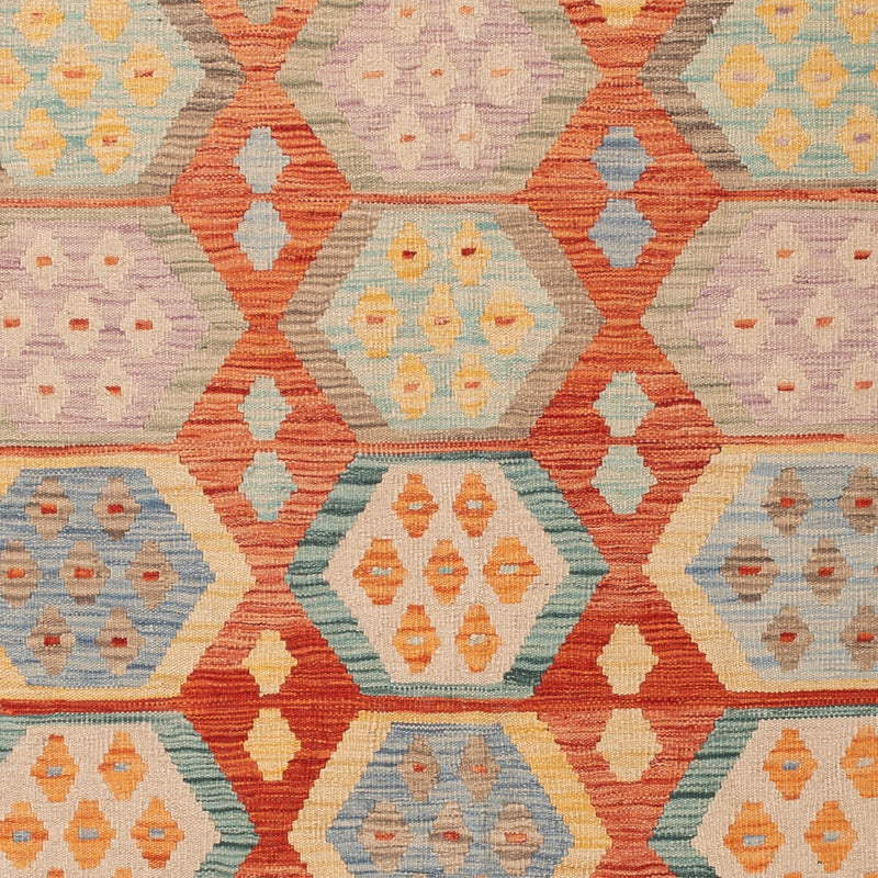 Kilim Maimana Koberec 237x173cm - Vlněný koberec