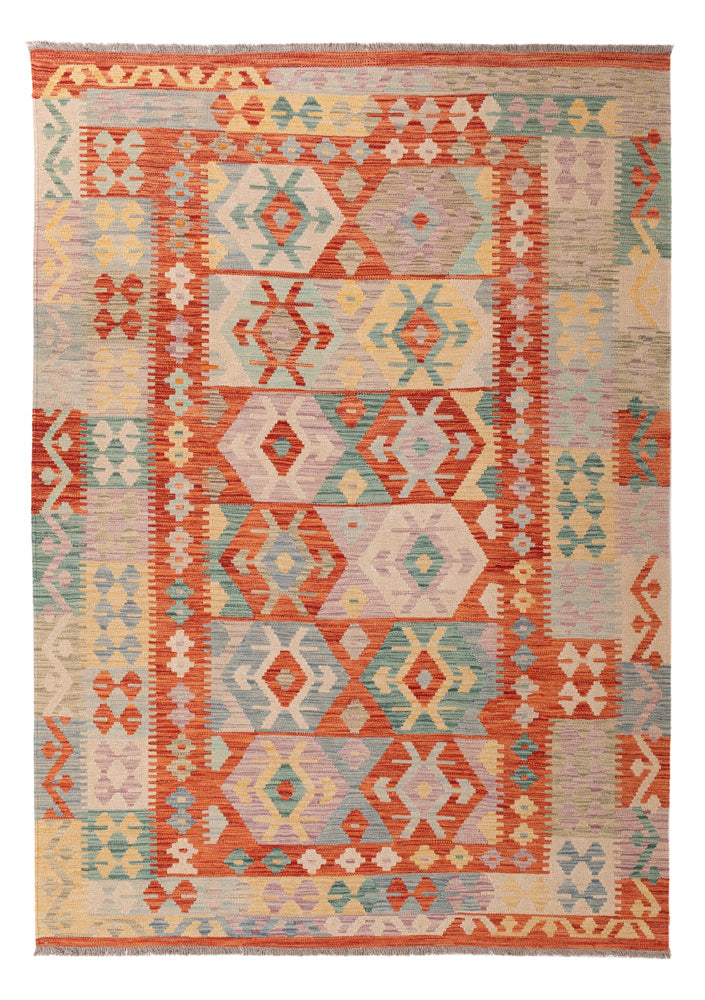 Kilim Maimana Koberec 238x165cm - Vlněný koberec