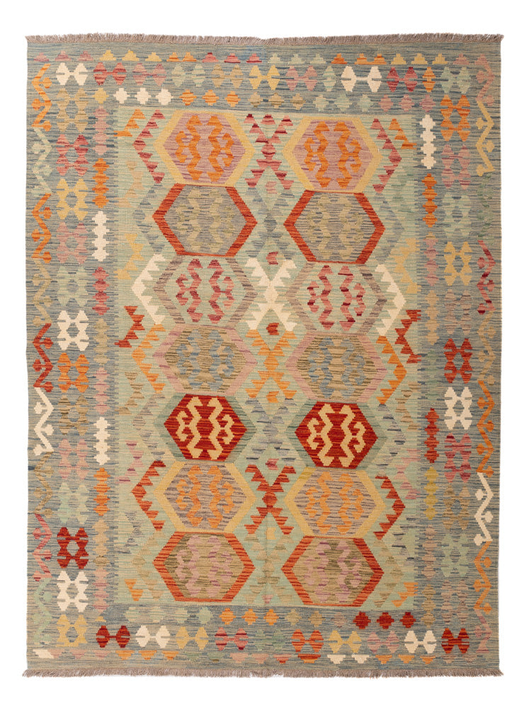 Kilim Maimana Koberec 236x175cm - Vlněný koberec