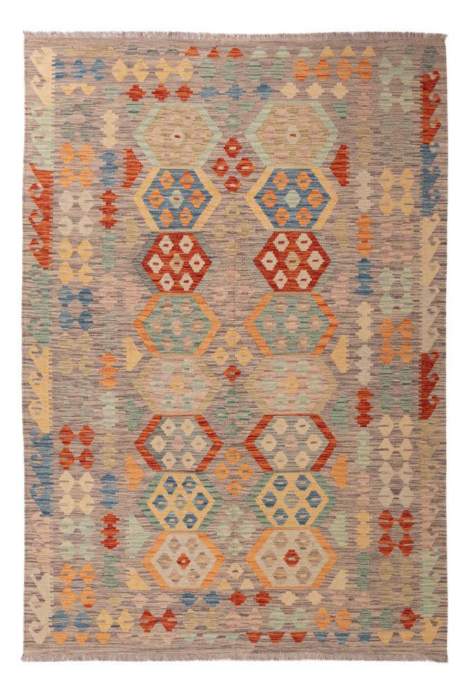 Kilim Maimana Koberec 247x166cm - Vlněný koberec