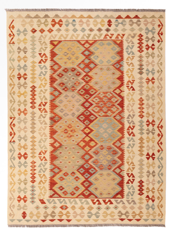 Kilim Maimana Koberec 248x175cm - Vlněný koberec