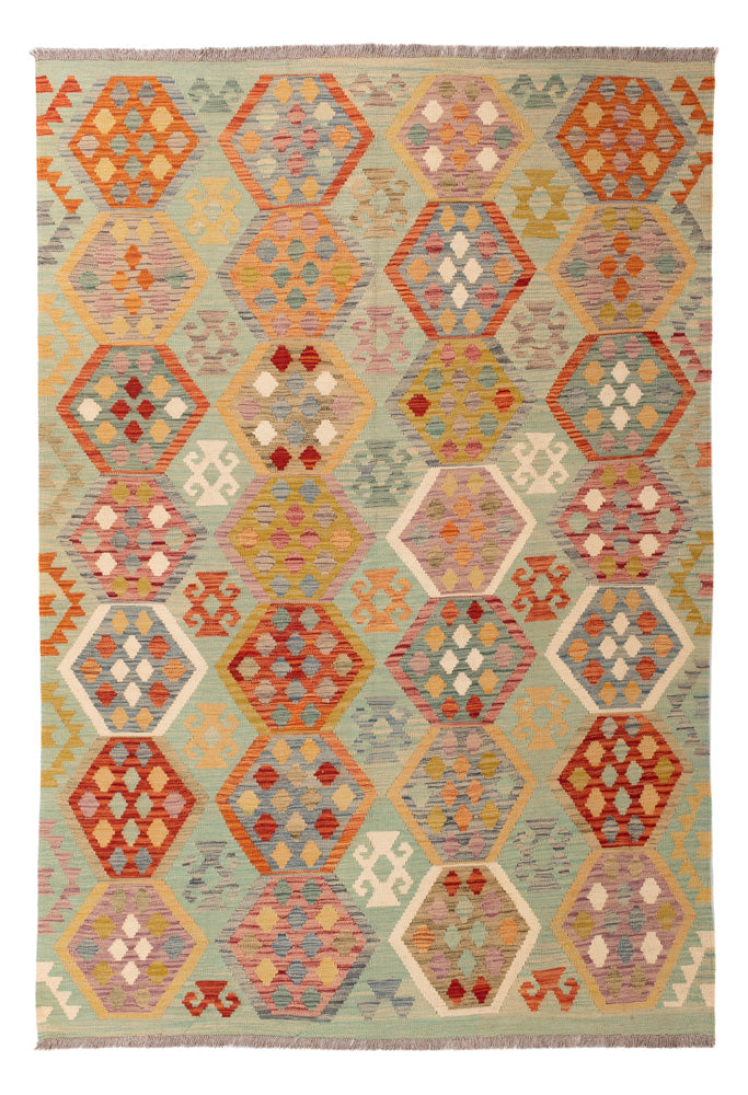 Kilim Maimana Koberec 248x170cm - Vlněný koberec