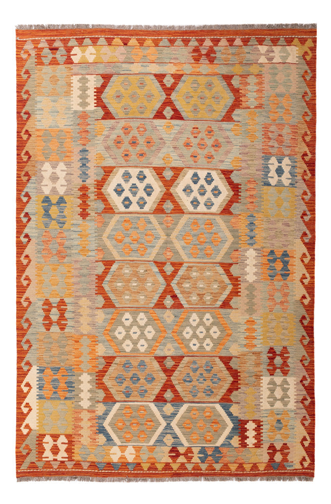 Kilim Maimana Koberec 251x166cm - Vlněný koberec