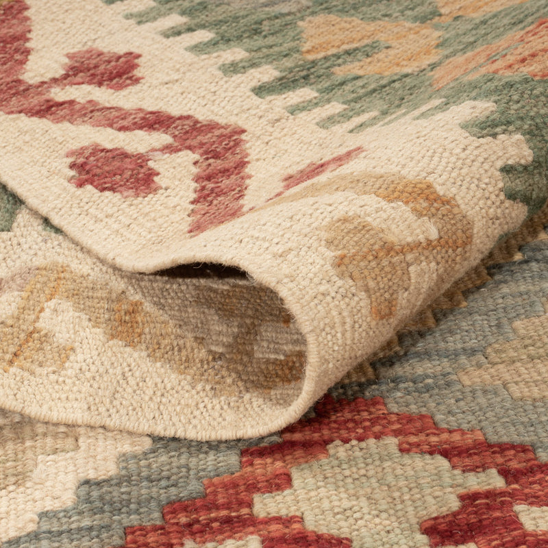 Kilim Maimana Koberec 198x146cm - Vlněný koberec