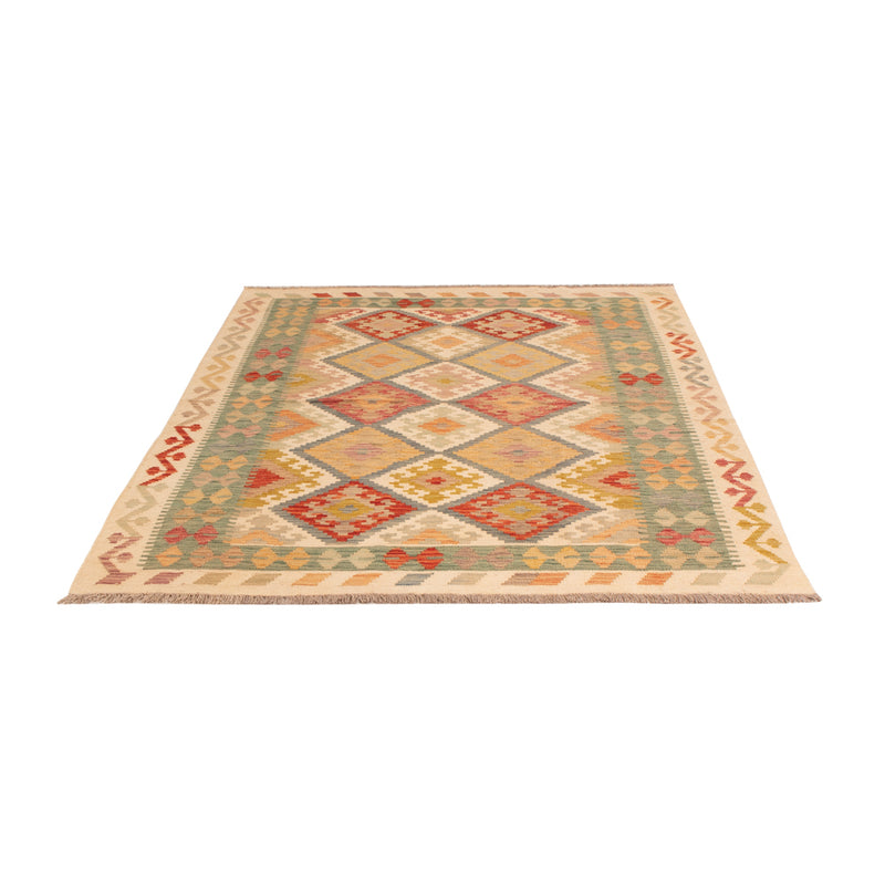 Kilim Maimana Koberec 198x146cm - Vlněný koberec