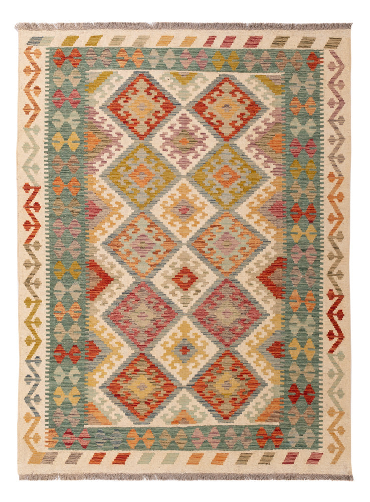 Kilim Maimana Koberec 200x149cm - Vlněný koberec