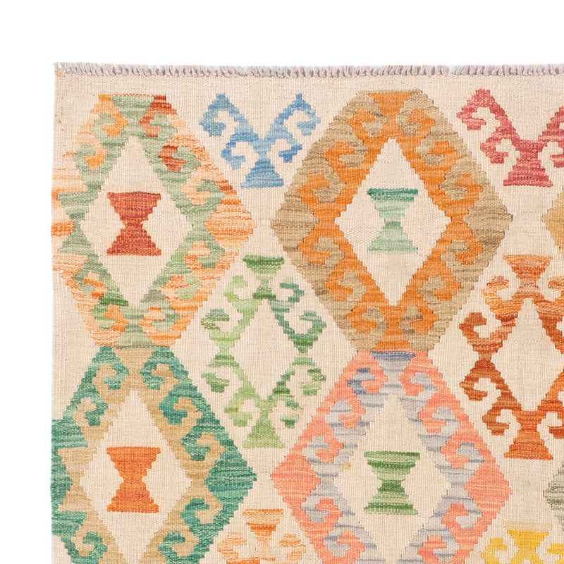 Kilim Maimana Koberec 198x149cm - Vlněný koberec