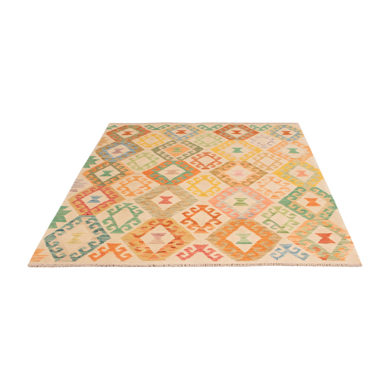 Kilim Maimana Koberec 198x149cm - Vlněný koberec
