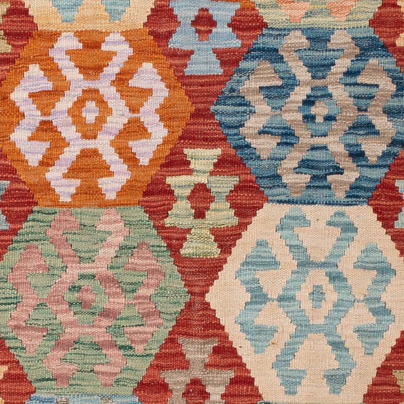 Kilim Maimana Koberec 194x156cm - Vlněný koberec