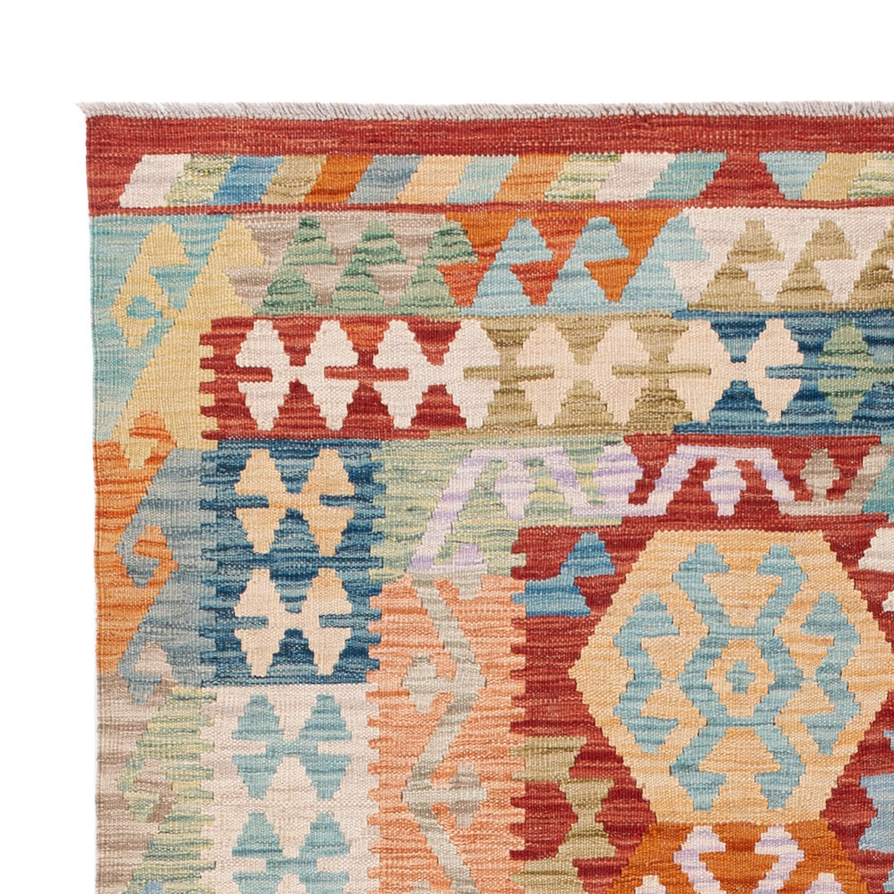 Kilim Maimana Koberec 194x156cm - Vlněný koberec