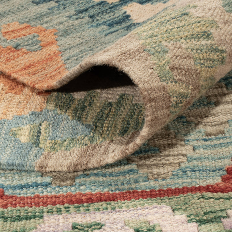 Kilim Maimana Koberec 194x156cm - Vlněný koberec