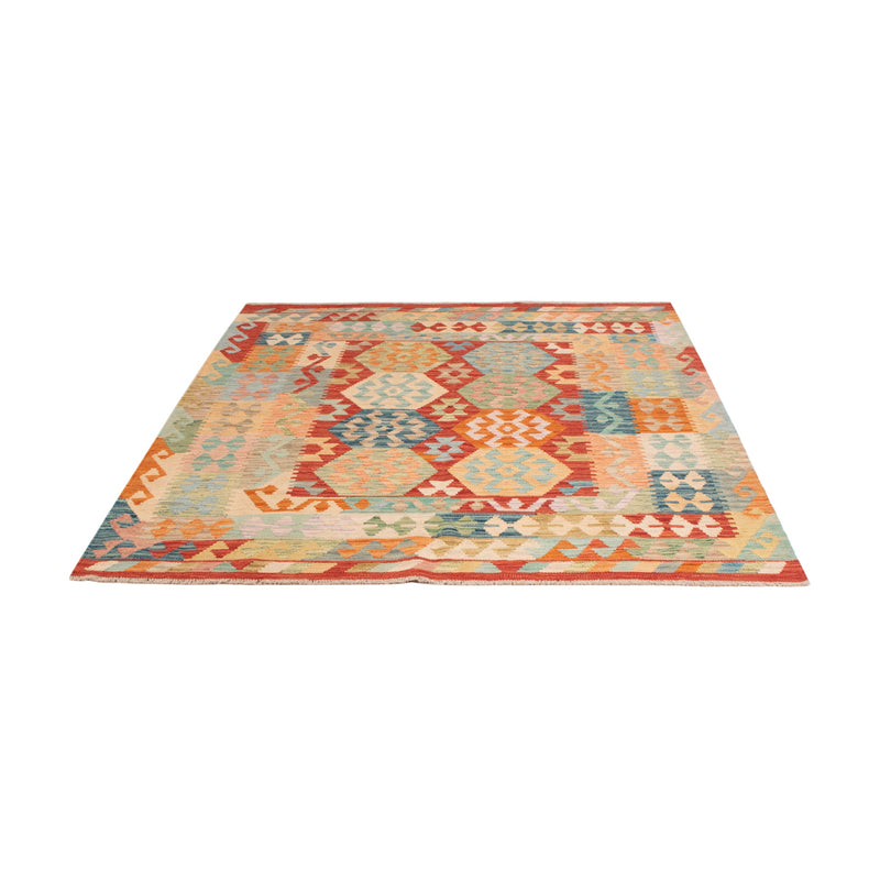 Kilim Maimana Koberec 194x156cm - Vlněný koberec