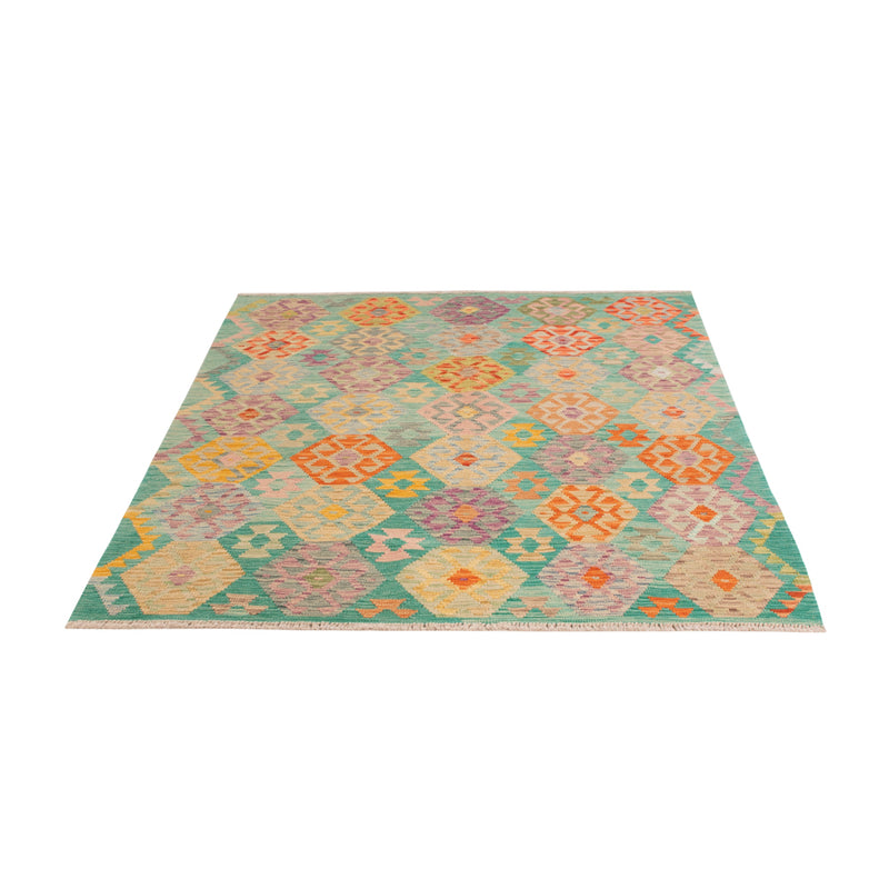 Kilim Maimana Koberec 193x151cm - Vlněný koberec