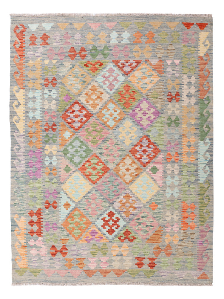 Kilim Maimana Koberec 196x150cm - Vlněný koberec