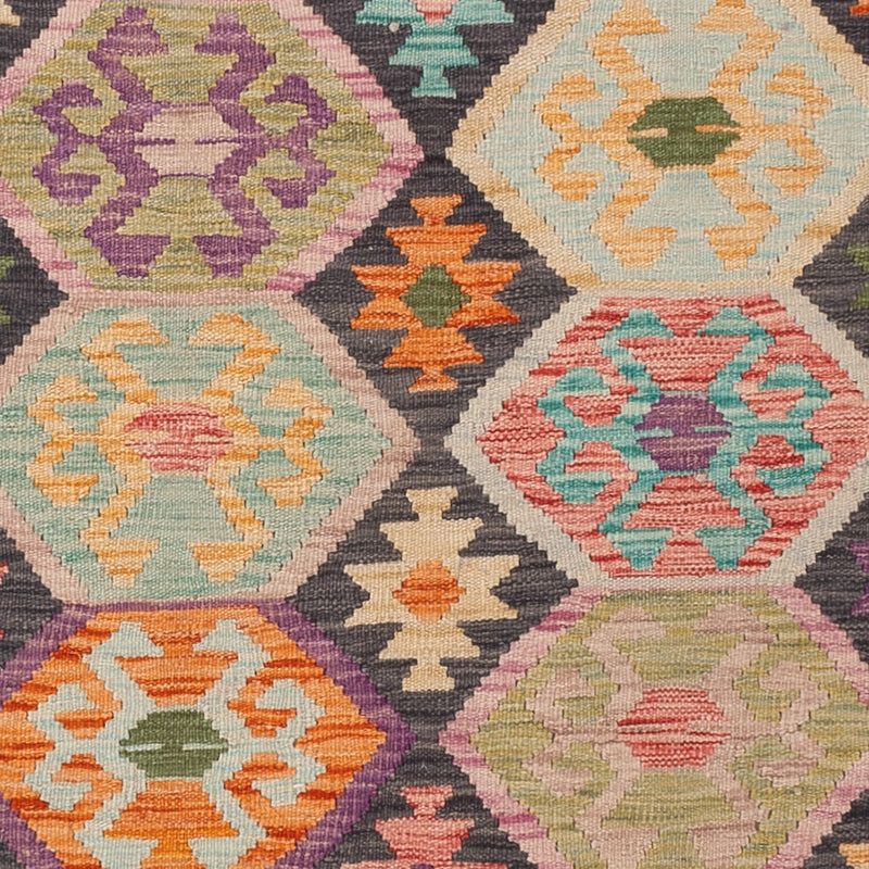 Kilim Maimana Koberec 195x161cm - Vlněný koberec