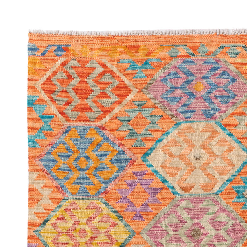Kilim Maimana Koberec 195x149cm - Vlněný koberec