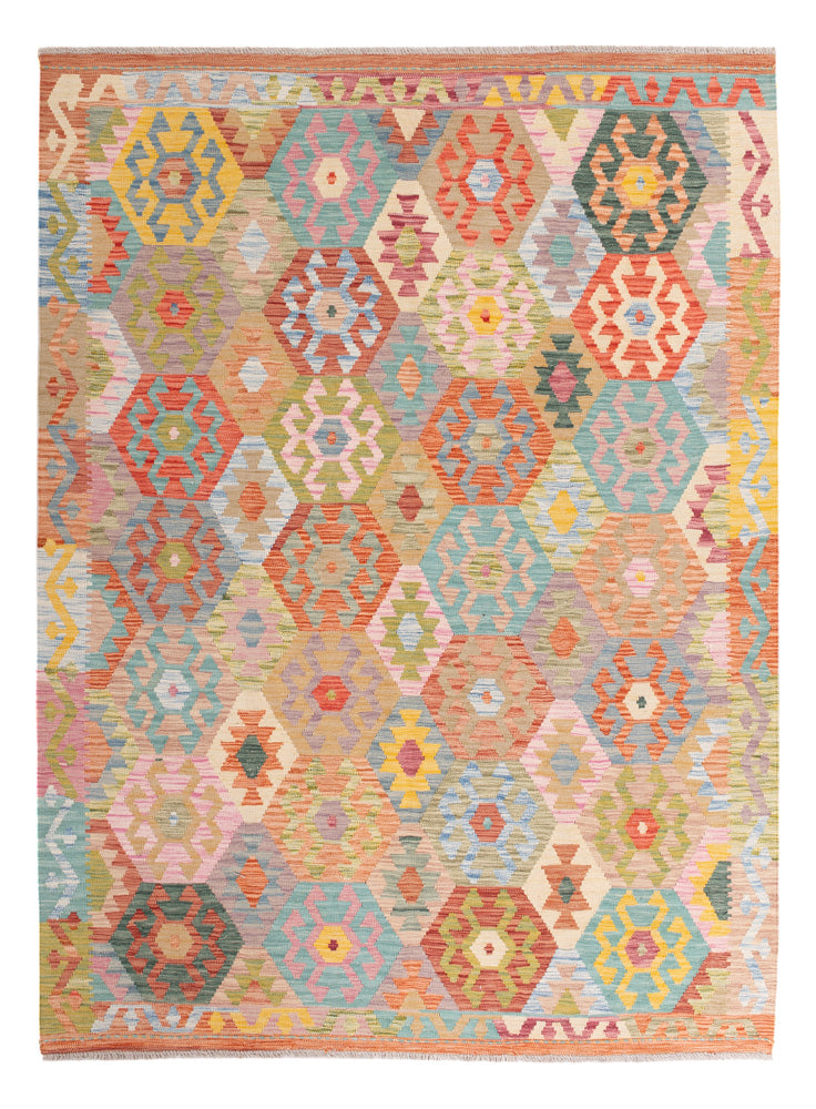 Kilim Maimana Koberec 236x177cm - Vlněný koberec