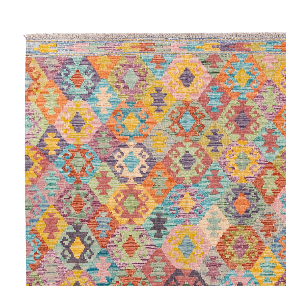 Kilim Maimana Koberec 246x188cm - Vlněný koberec