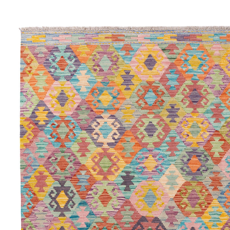 Kilim Maimana Koberec 246x188cm - Vlněný koberec