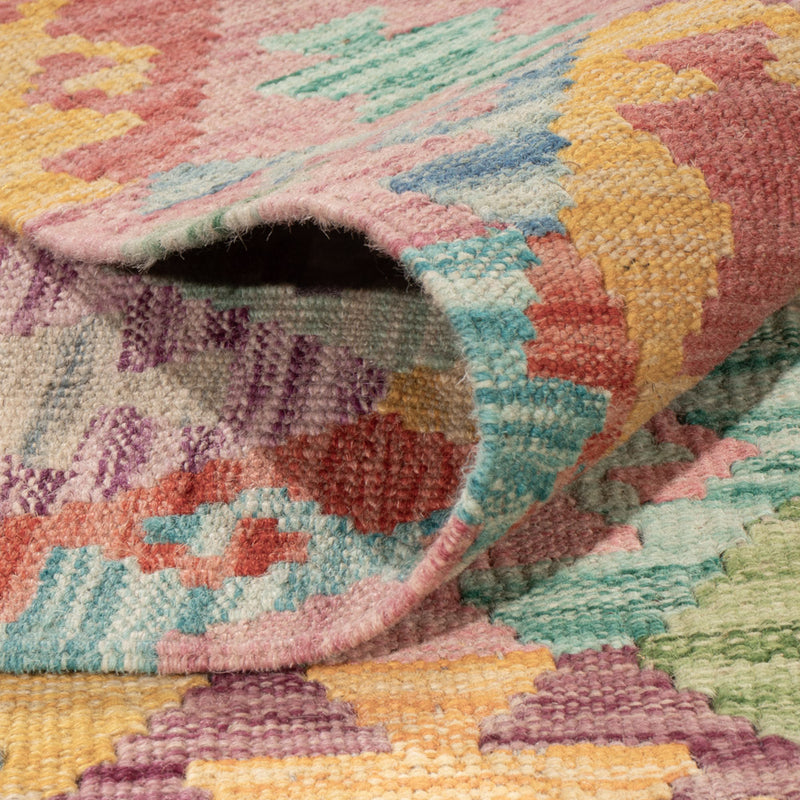 Kilim Maimana Koberec 246x188cm - Vlněný koberec