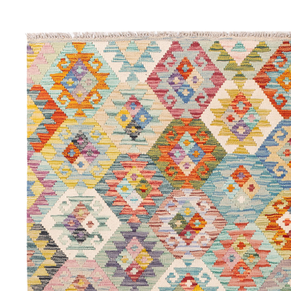 Kilim Maimana Koberec 236x187cm - Vlněný koberec