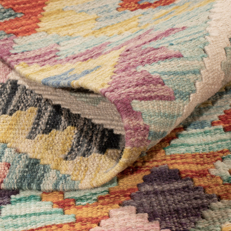 Kilim Maimana Koberec 236x187cm - Vlněný koberec
