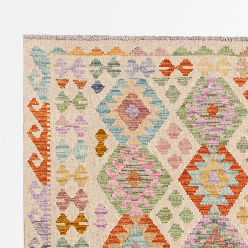 Kilim Maimana Koberec 253x174cm - Vlněný koberec