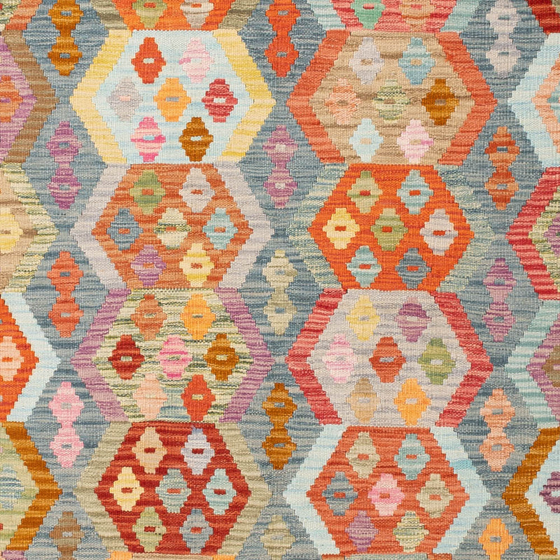 Kilim Maimana Koberec 242x178cm - Vlněný koberec