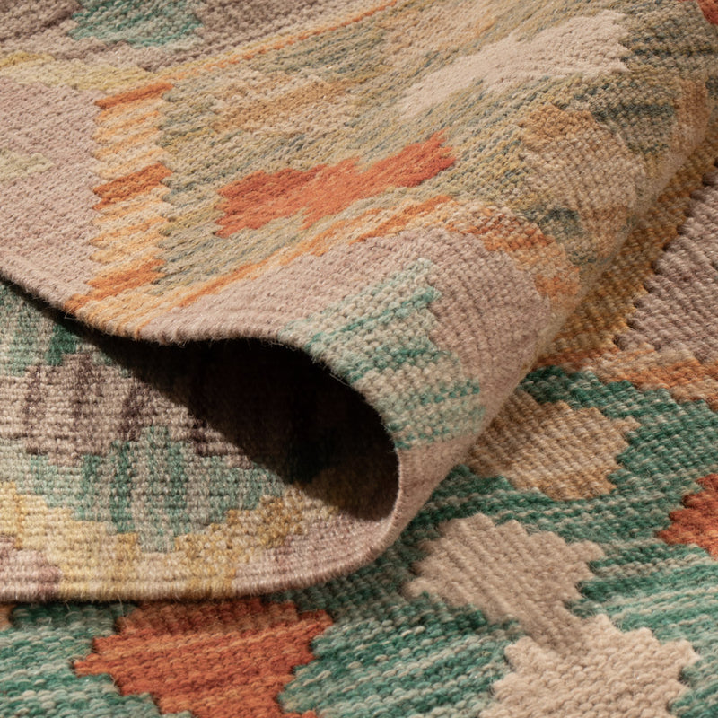 Kilim Maimana Koberec 173x240cm - Vlněný koberec - barevné