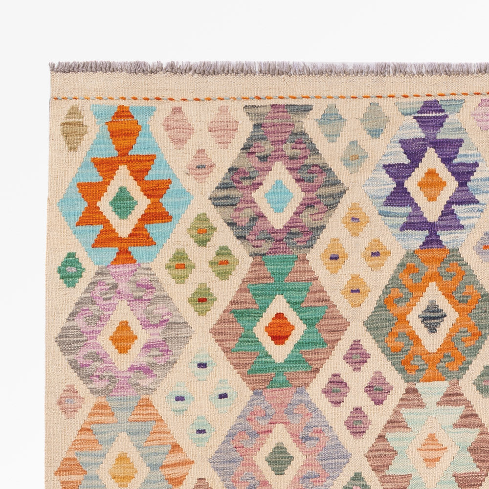 Kilim Maimana Koberec 241x171cm - Vlněný koberec