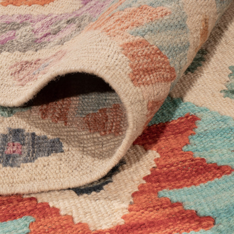 Kilim Maimana Koberec 241x171cm - Vlněný koberec
