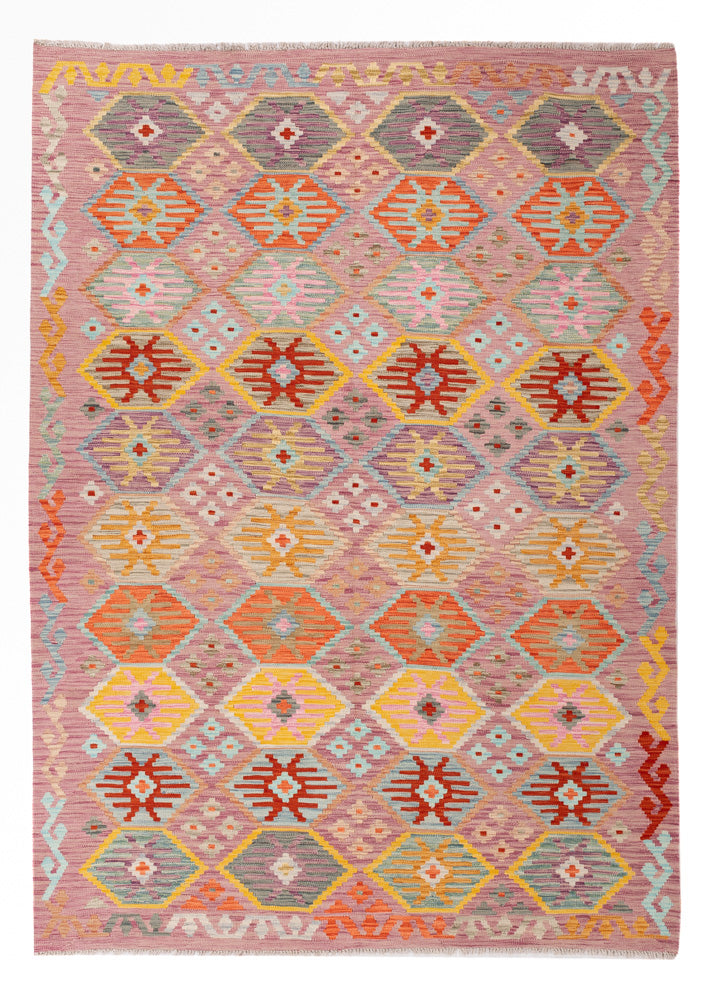 Kilim Maimana Koberec 246x174cm - Vlněný koberec