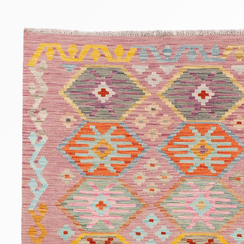 Kilim Maimana Koberec 246x174cm - Vlněný koberec