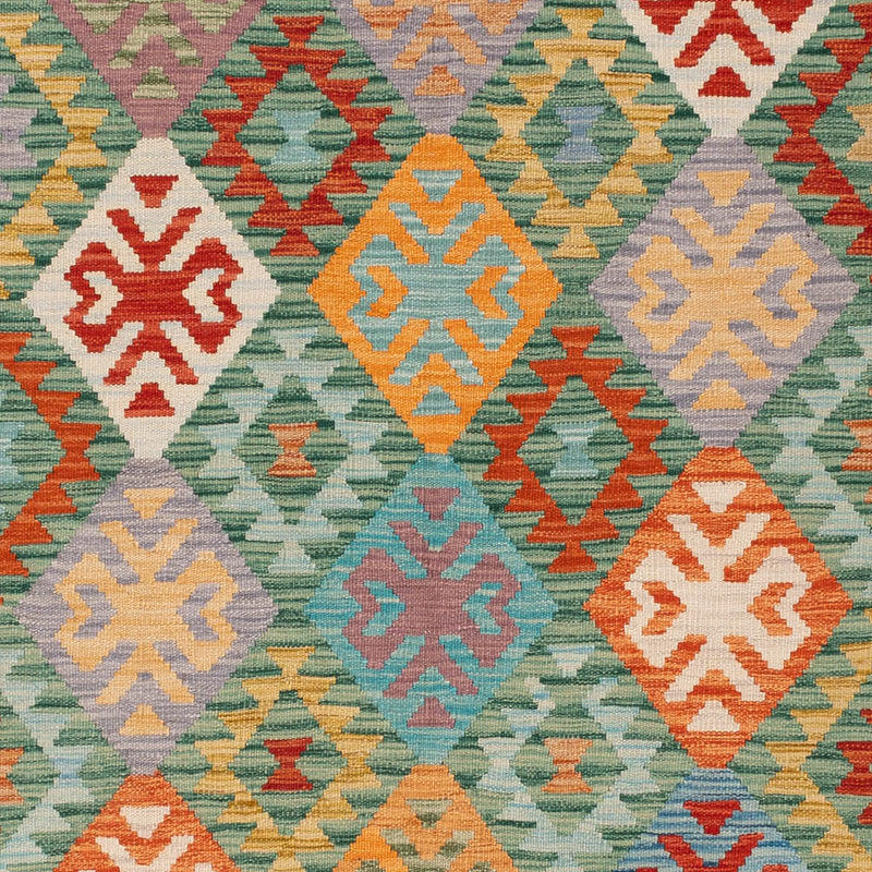 Kilim Maimana Koberec 252x171cm - Vlněný koberec