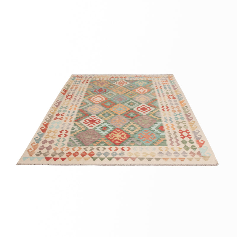 Kilim Maimana Koberec 252x171cm - Vlněný koberec