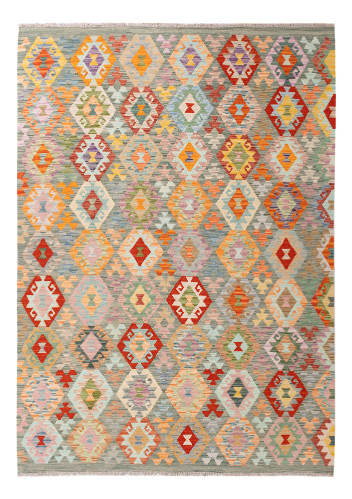Kilim Maimana Koberec 252x180cm - Vlněný koberec