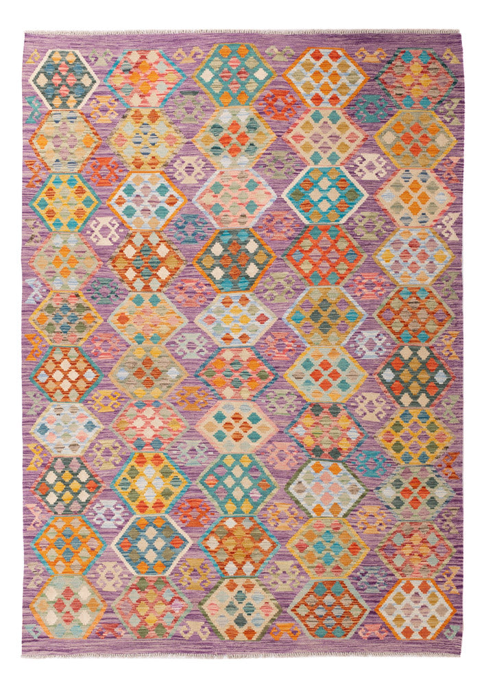 Kilim Maimana Koberec 250x176cm - Vlněný koberec