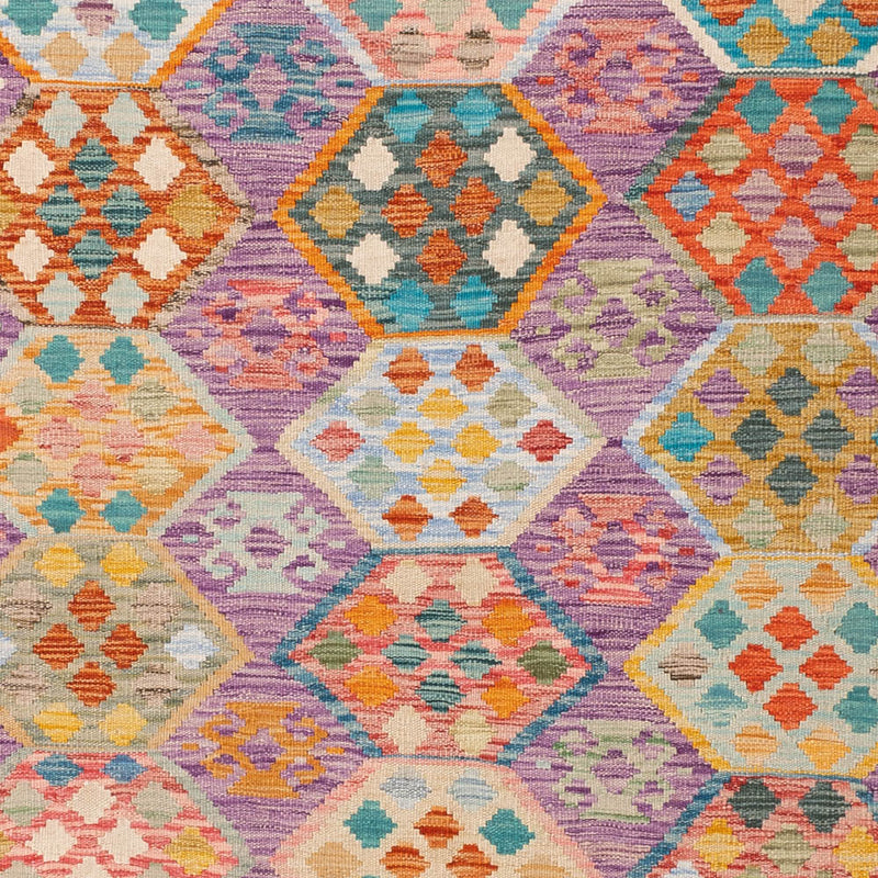 Kilim Maimana Koberec 250x176cm - Vlněný koberec