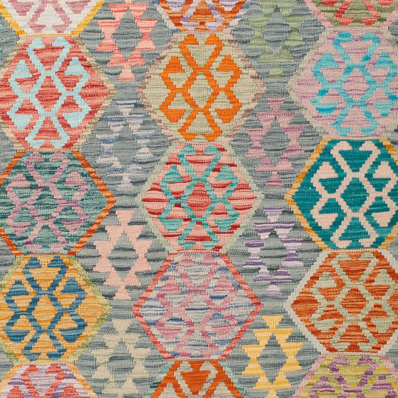 Kilim Maimana Koberec 253x178cm - Vlněný koberec