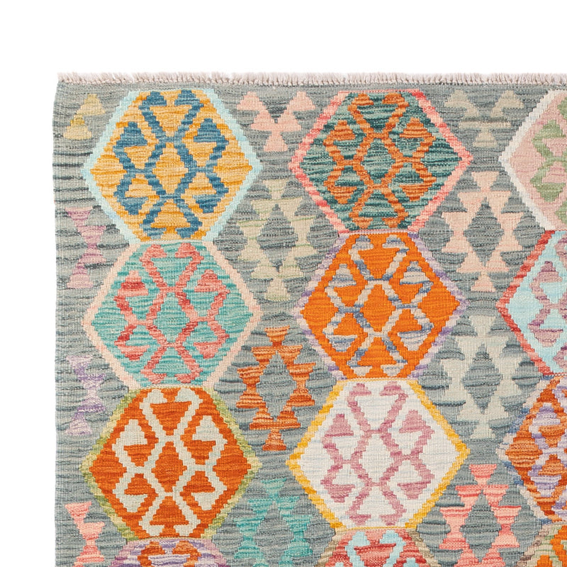 Kilim Maimana Koberec 253x178cm - Vlněný koberec