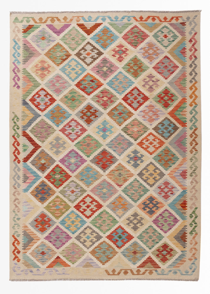 Kilim Maimana Koberec 243x170cm - Vlněný koberec