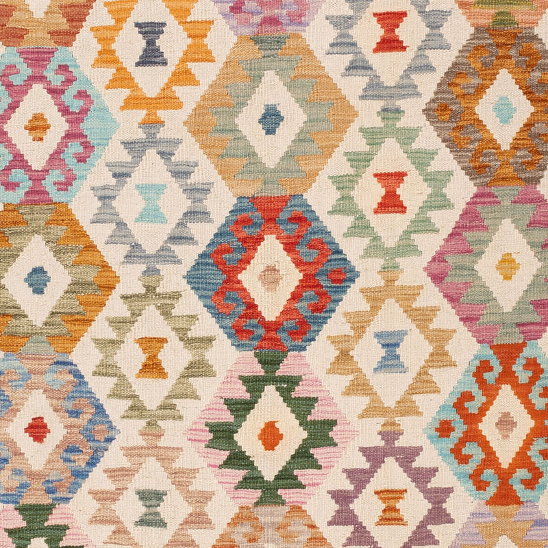 Kilim Maimana Koberec 241x178cm - Vlněný koberec