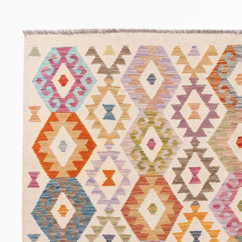 Kilim Maimana Koberec 241x178cm - Vlněný koberec