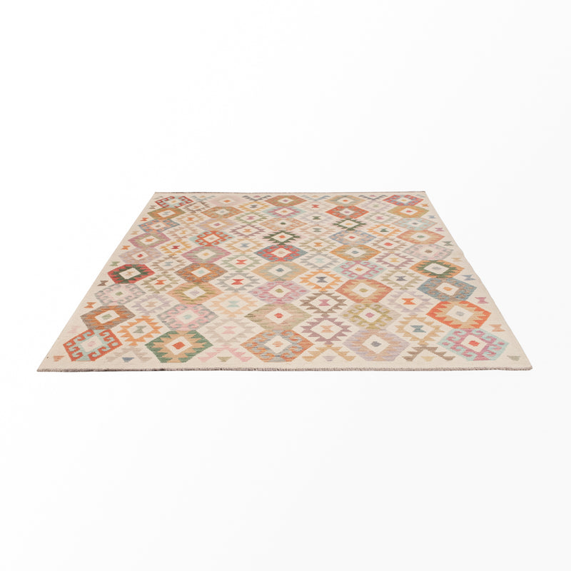 Kilim Maimana Koberec 241x178cm - Vlněný koberec