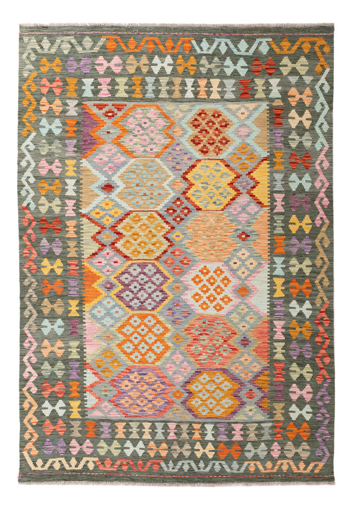 Kilim Maimana Koberec 173x243cm - Vlněný koberec