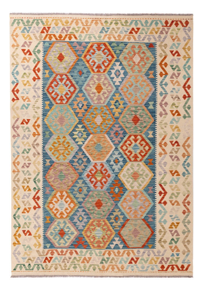 Kilim Maimana Koberec 249x175cm - Vlněný koberec