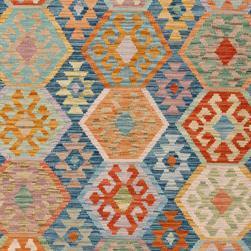 Kilim Maimana Koberec 249x175cm - Vlněný koberec