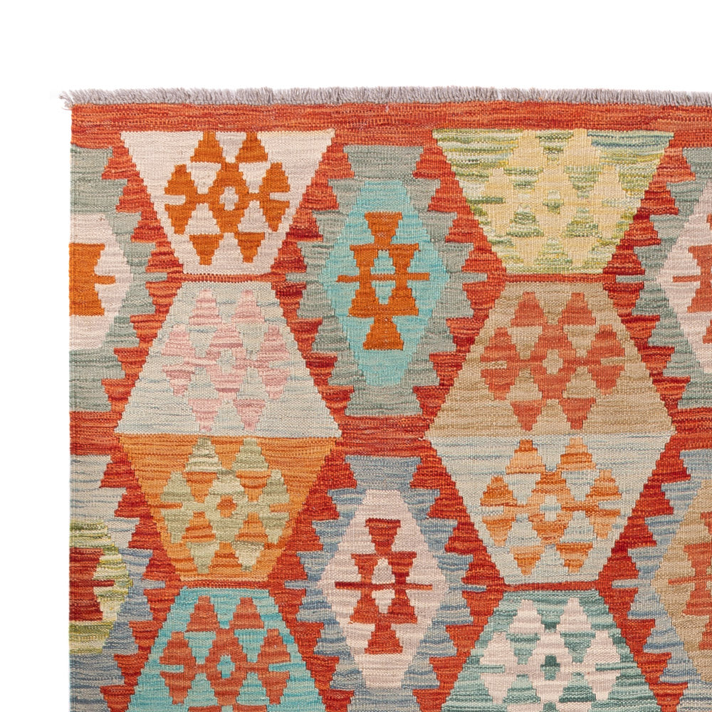 Kilim Maimana Koberec 242x180cm - Vlněný koberec