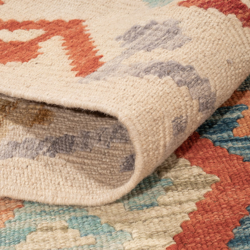 Kilim Maimana Koberec 241x178cm - Vlněný koberec